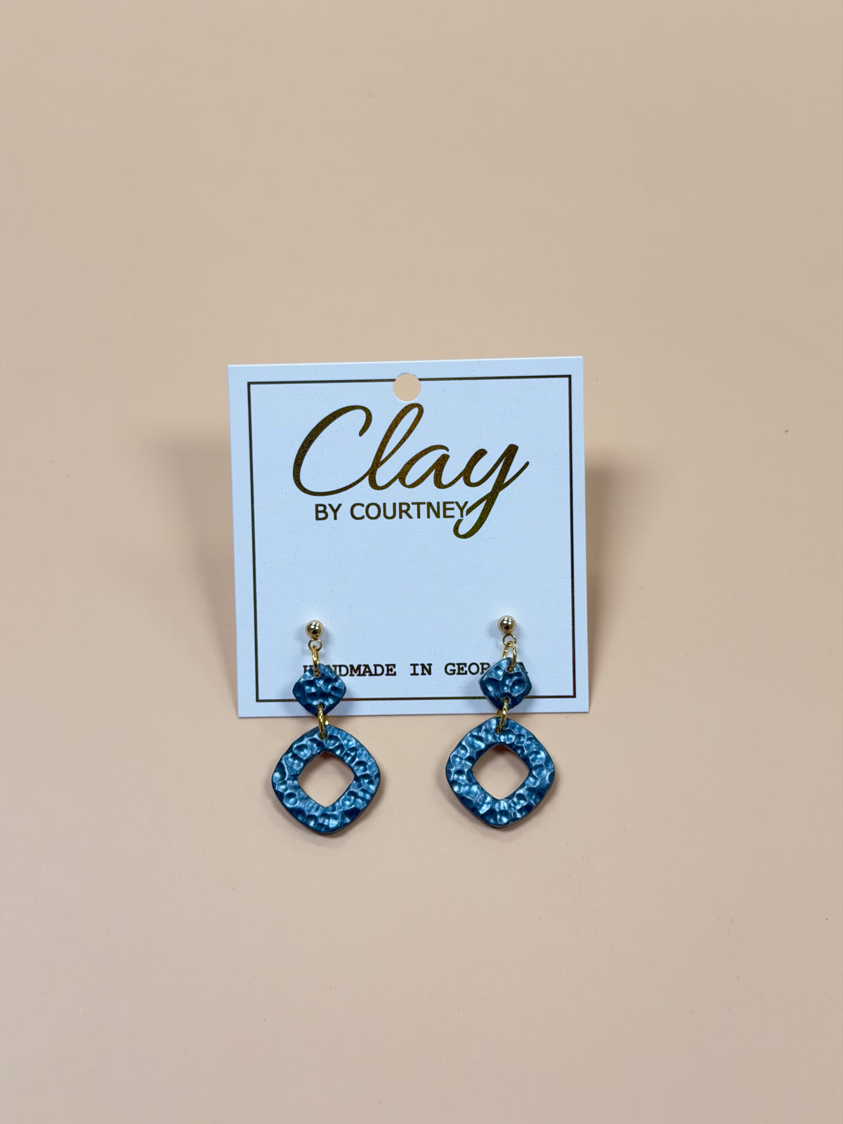 Geometric Clay Earrings, Various
