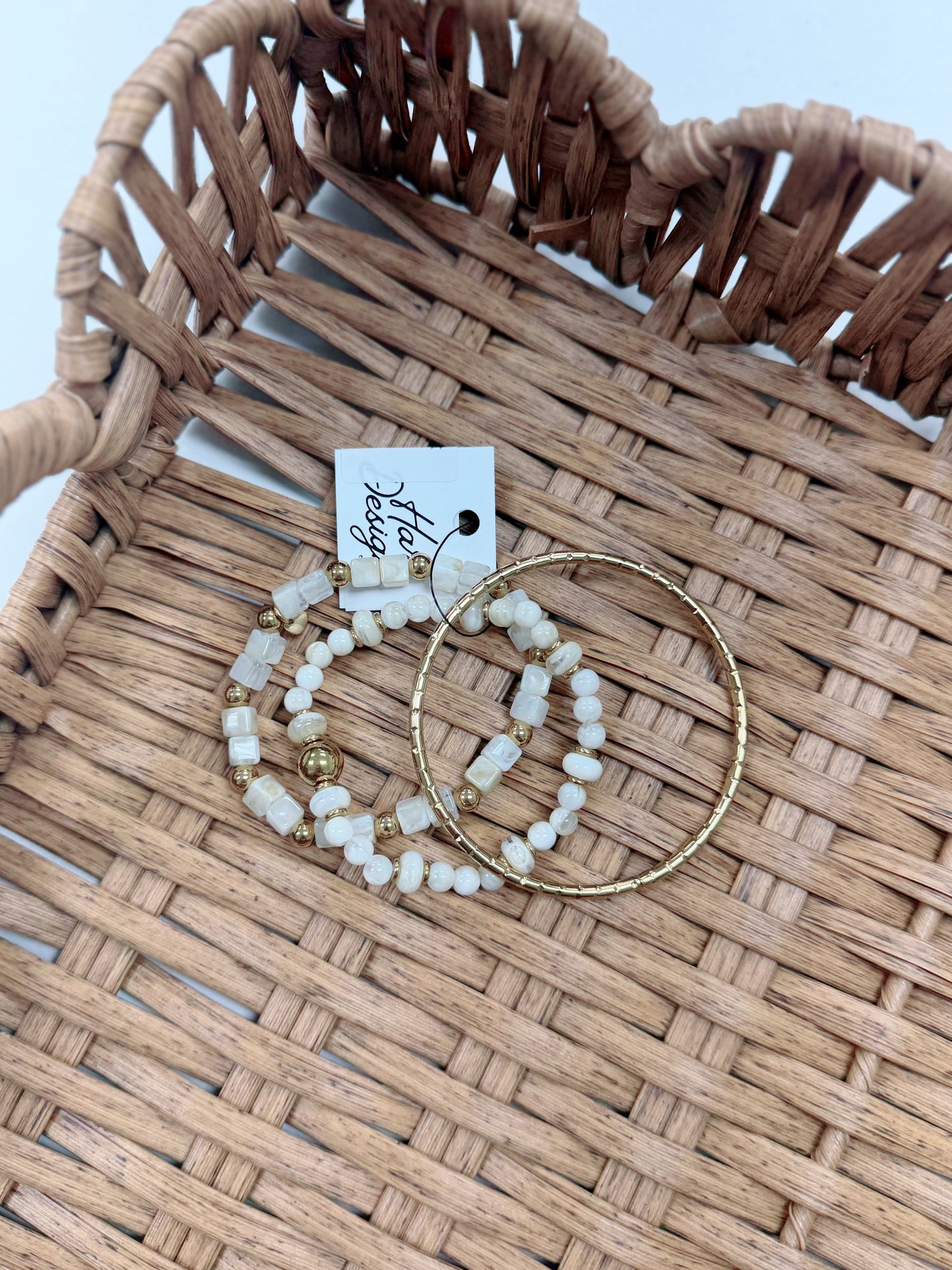 HD Ivory Bangle Set