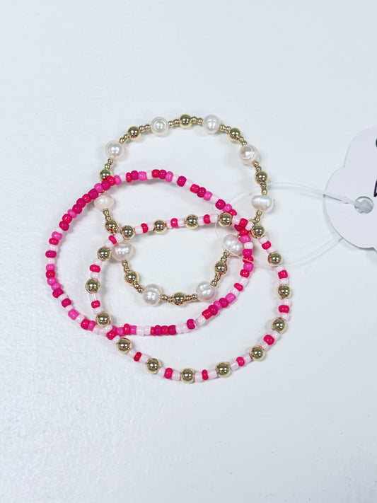 Handmade Bracelet Stack, Style 3