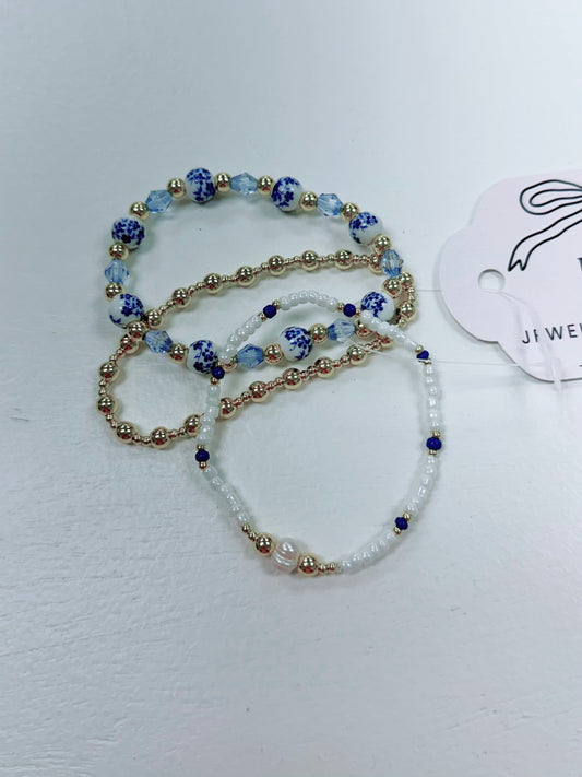 Handmade Bracelet Stack, Style 18