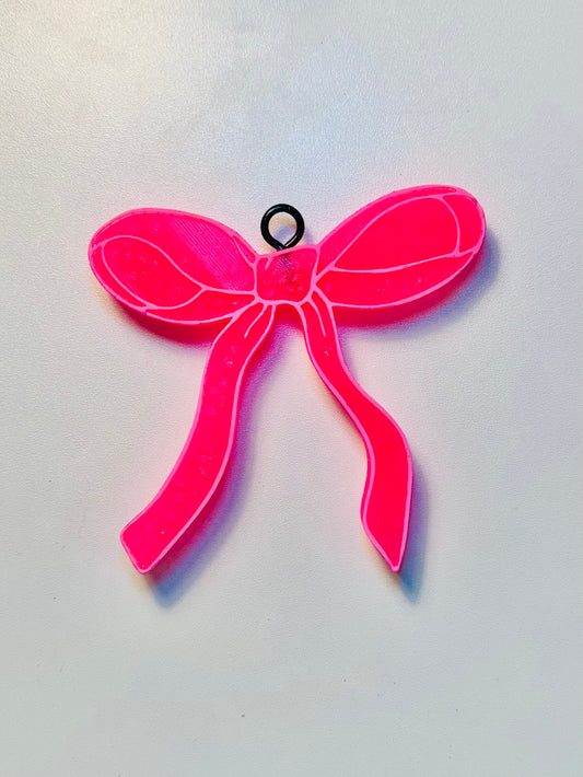Pink on Pink Bow Freshie