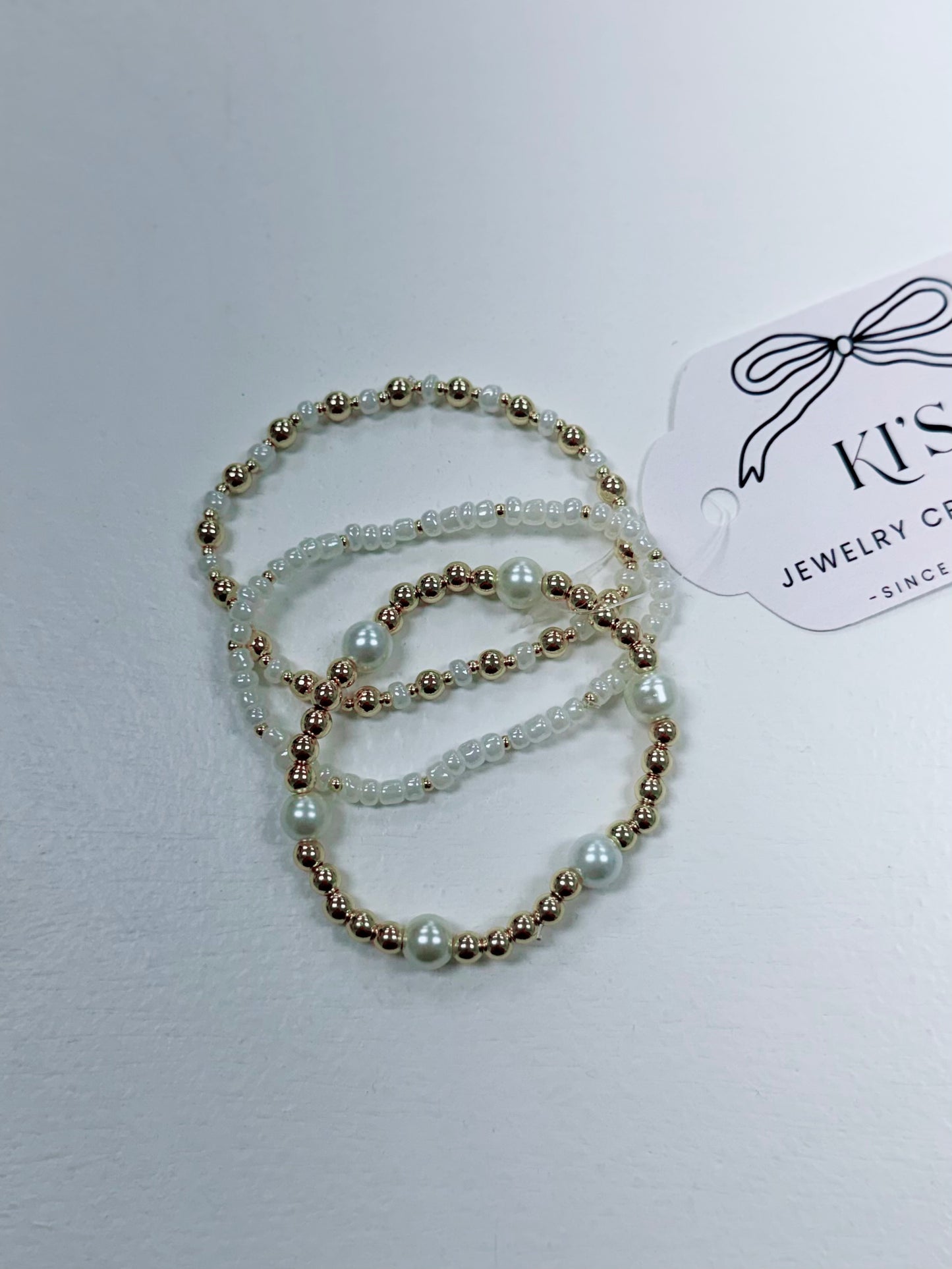 Handmade Bracelet Stack, Style 15