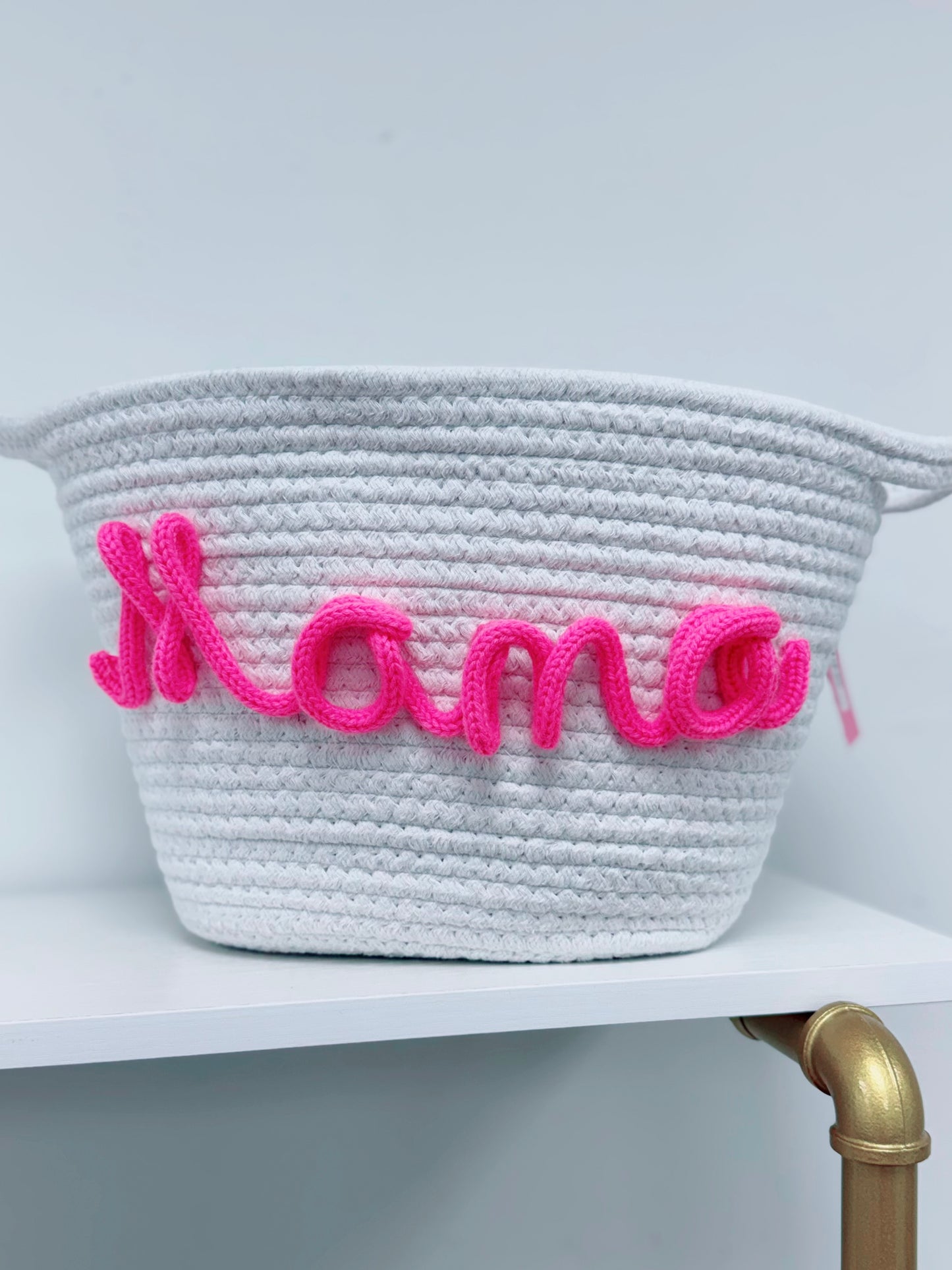 Hot Pink “Mama” Basket