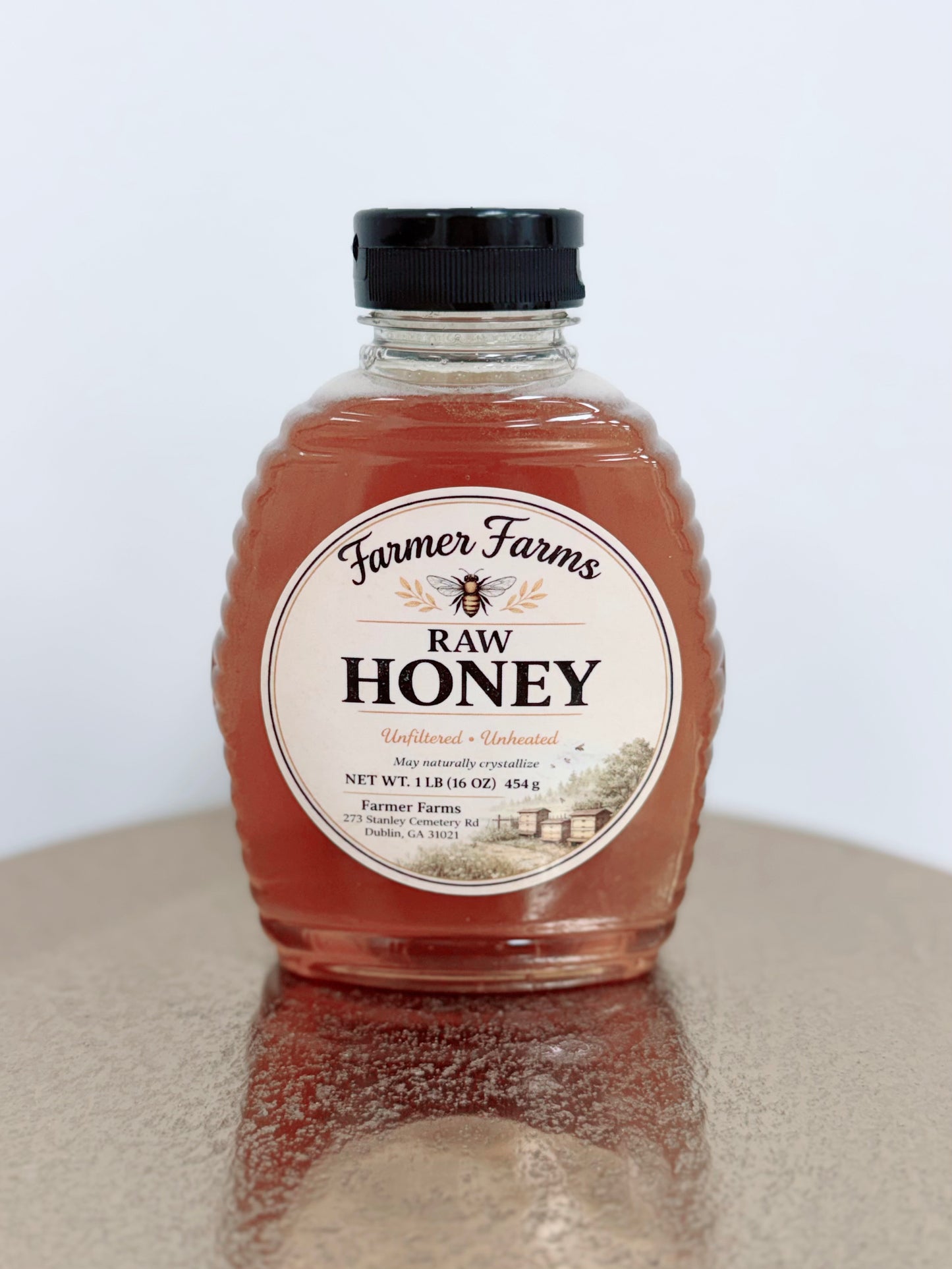 16oz Raw Honey | Farmer Farms