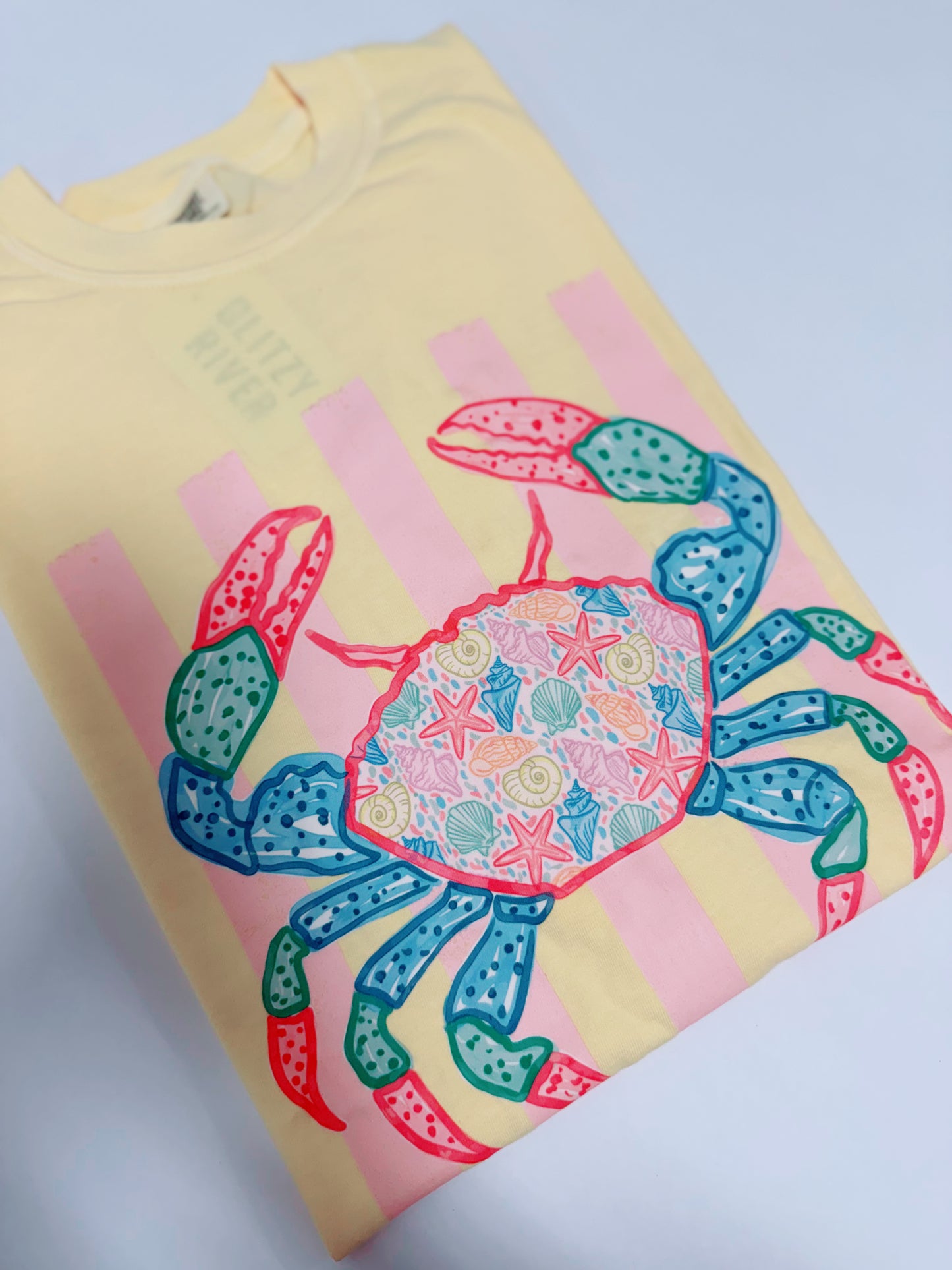 Striped Crab Tee